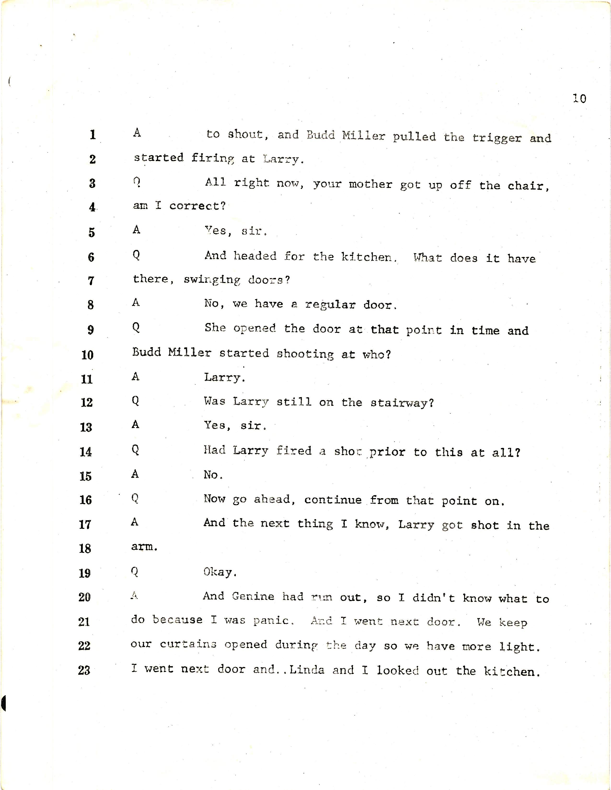Court Transcript Case number 81cr1909 and 81cr1910 pg10