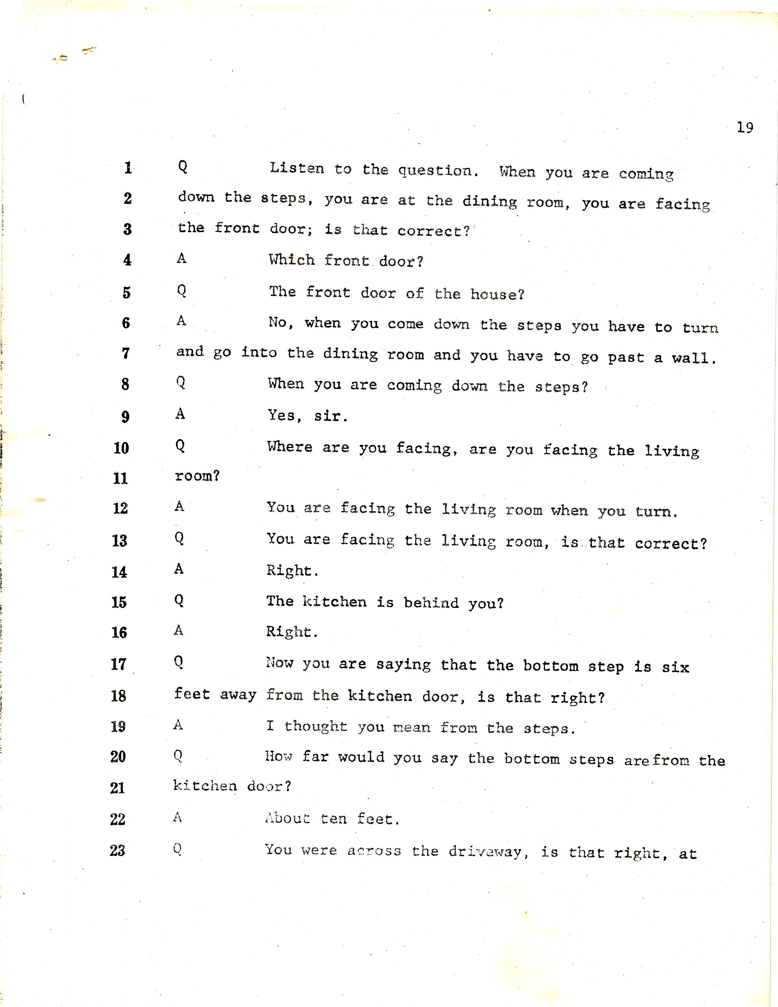 Court Transcript Case number 81cr1909 and 81cr1910 pg19
