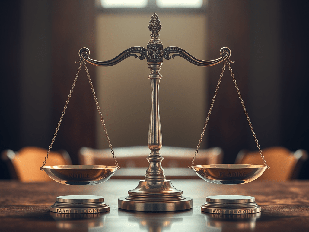 Discussion Post: Notice Pleading vs. Fact&nbsp;Pleading